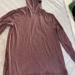 J. Crew Men's Purple Hoodie Sweater